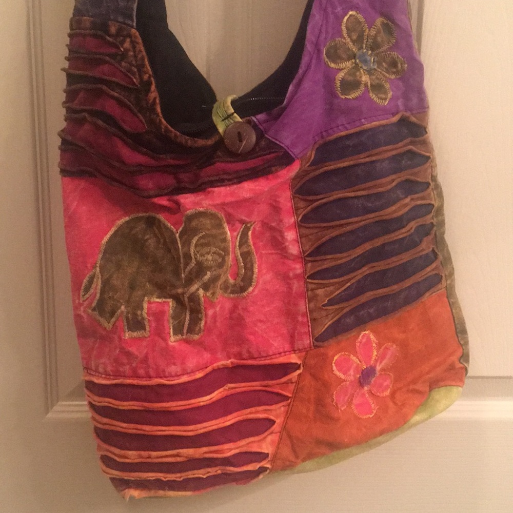 Boho over the shoulder bag
